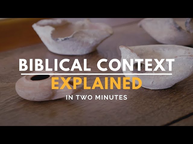 Live Life Like an Oil Lamp! | Biblical Context Explained