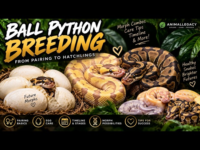 Breeding Ball Pythons  A Beginners Guide!