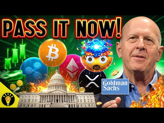 GOLDMAN SACHS CEO CALLS ON SENATE TO PASS CLARITY ACT FOR THE CRYPTO BULL RUN TO START!