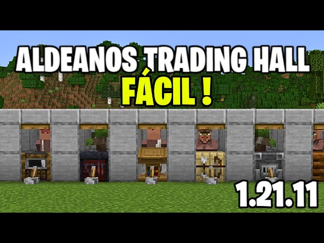 La Mejor Granja de Comercio de Aldeanos | Minecraft Java 1.21.11
