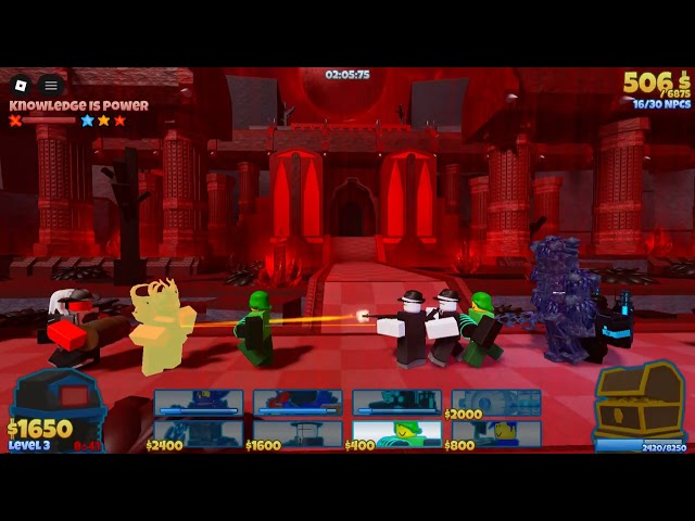 The Battle Bricks - Knowledge Is Power Tumore 3 Star Gachaless (Stage 7)