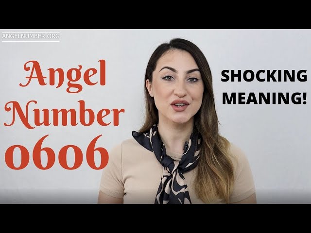 0606 Angel Number - Shocking Meaning!