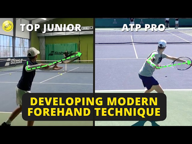 How To Hit Massive Forehands With Modern Forehand Technique
