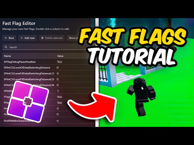Roblox Fast Flags Tutorial with Bloxstrap + Best Settings! (BOOST FPS & FIX LAG)