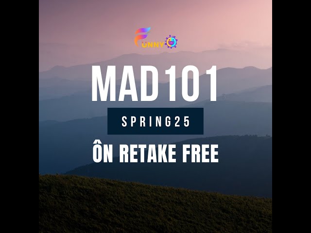 MAD101 - Chữa đề SP25 free
