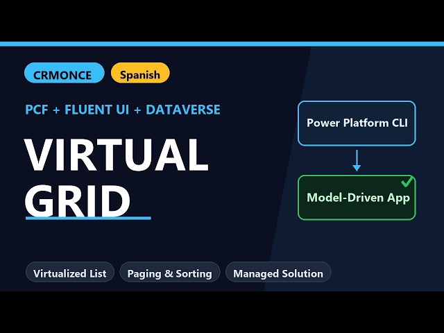 Building a High-Performance PCF Dataset Control with Fluent UI Virtualized Grid
