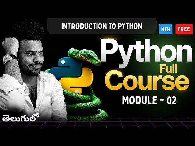 Python for Beginners in Telugu M-2 | Introduction to Python | Ai Syntax