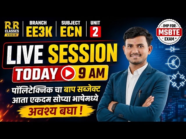 Single Phase Parallel Circuit 🔥 | UNIT 2 | ECN | EE3K | Easy Explanation | IMP for MSBTE Exam