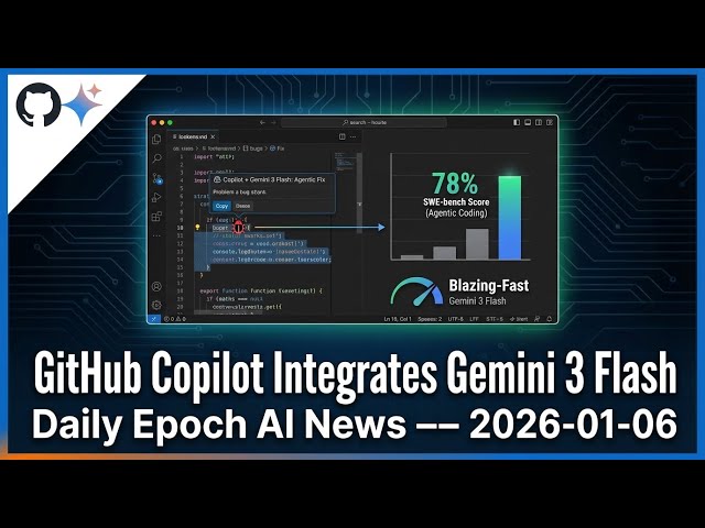 AI News: Gemini 3 in Copilot, NousCoder-14B Open-Source, NVIDIA Llama.cpp 35% Boost, and more!