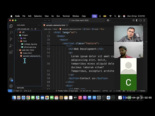 day4- Explain html form and input elements types with code example.