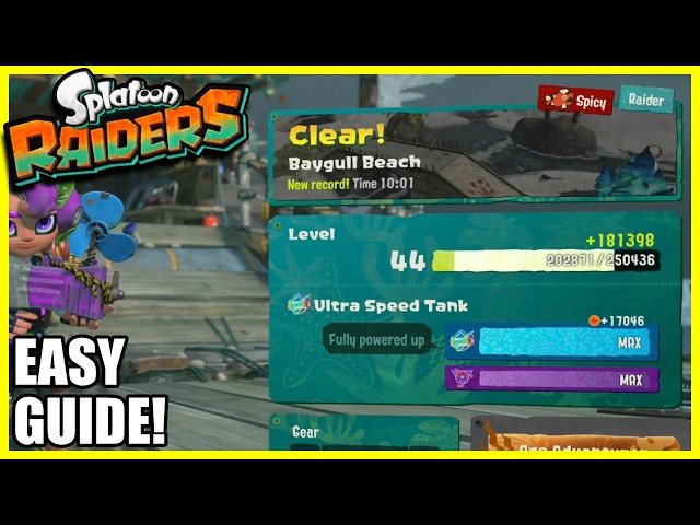 Splatoon Raiders | Baygull Beach SPICY RAID Easy Guide