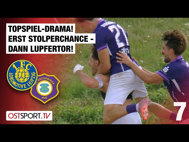 Big Match Drama! First a stumbling chance - then a chip goal!: Lok Leipzig vs. Aue | Regionalliga...
