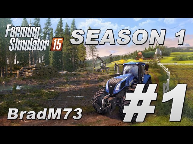 Farming Simulator 15 - Season 1 - Episode 1 - Exploring Bjornholm