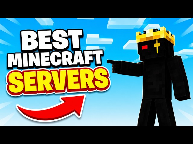 The Best Minecraft Servers You Seriously Need To Join!