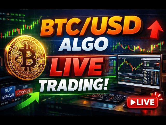 BTCUSD live algo trading || (Fully automatic algo ) || Supper trend indicator strategy