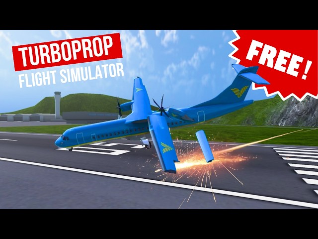 Is Turboprop Flight Sim The BEST FREE Mobile Flight Simulator?
