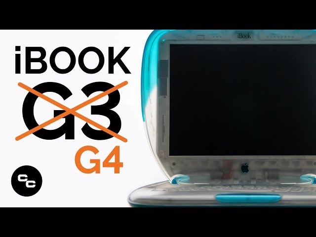 iBook G4 Clamshell Mod (ft. Hrutkay Mods and dosdude1) - Krazy Ken's Tech Misadventures
