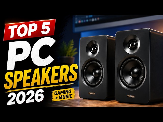 5 Best PC Speakers 2026 | Best Computer Speakers for Gaming & Music