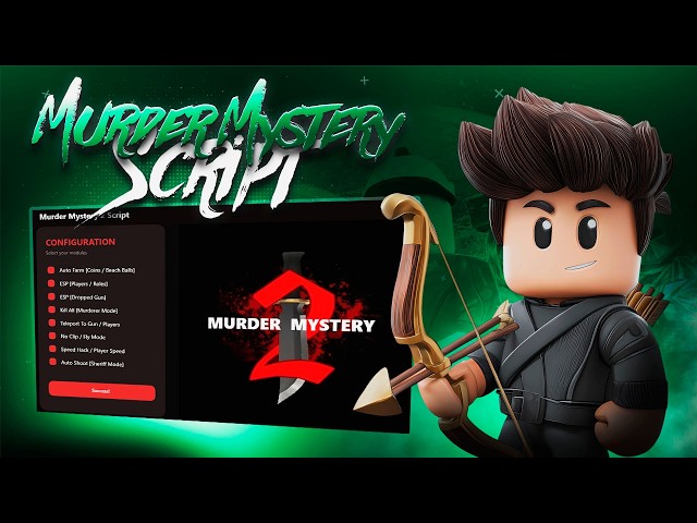 Best Mm2 Script | SUMMER UPDATE AUTO FARM SCRIPT | MURDER MYSTERY 2 SCRIPT