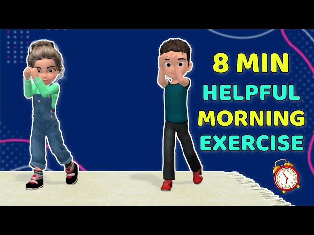 8 MINUTE MORNING EXERCISE TO HELP YOUR KIDS IN THE CLASSROOM