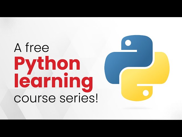 A Free Python learning course series!