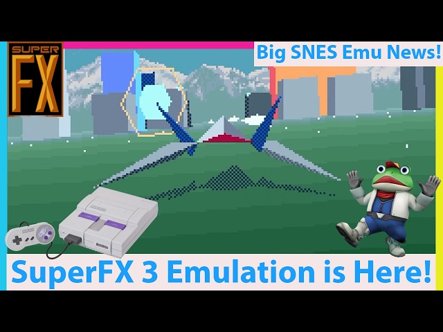 BIG SNES Emulation News! Super FX 3 Now Emulates