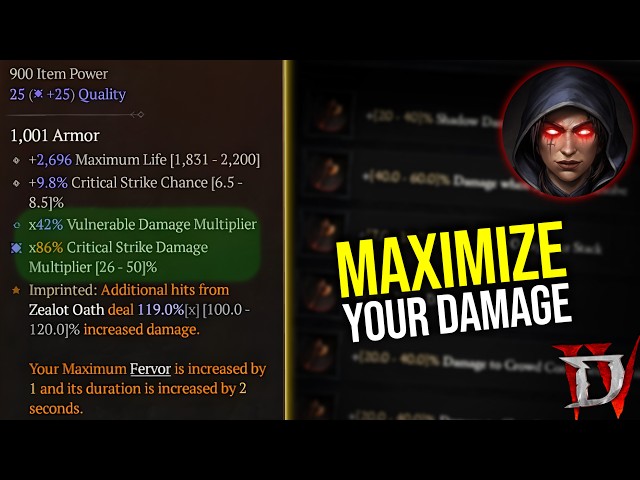 Diablo 4 - FIX YOUR DAMAGE! Here's how it works.