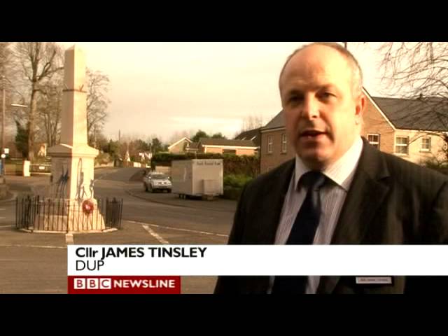 Glenavy War Memorial Attacked