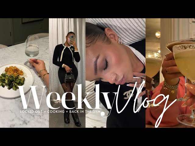 weekly vlog | locked out + cooking at home + a normal week...sorta? & more! allyiahsface vlogs