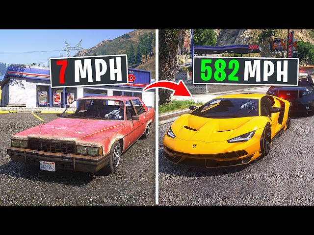 Everytime I Escape Cops my Car Upgrades.. GTA 5 RP