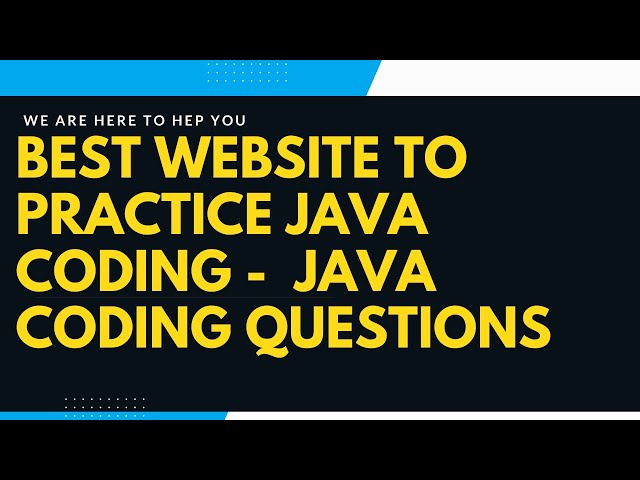 Best online coding platform for practice! best platform for Java online coding practice