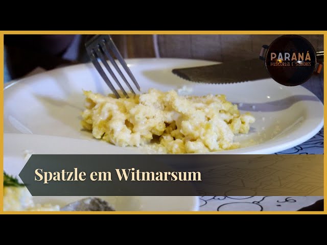 Paraná Histórias e Sabores: Spatzle