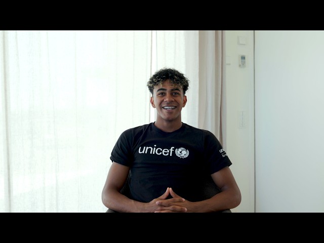 Lamine Yamal joins UNICEF as a Goodwill Ambassador | UNICEF