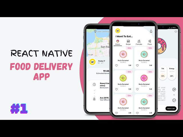 Food Delivery App In React Native | Part 1 |  React Native UI