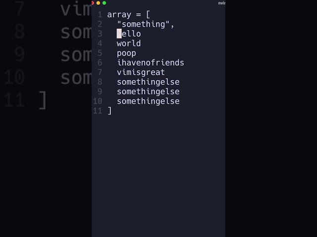 Macros: Vim Commands you NEED TO KNOW #3