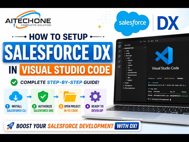 How to Setup Salesforce DX in Visual Studio Code (Step By Step)