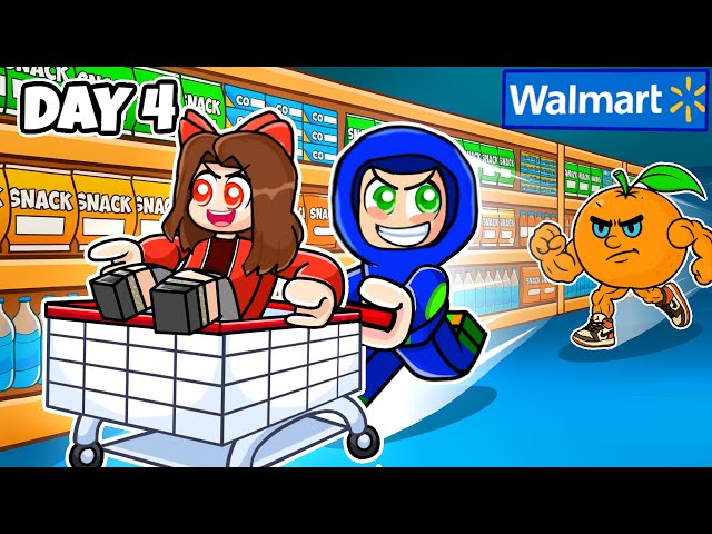 SURVIVE 7 DAYS IN A STEAL A BRAINROT SHOPPING MALL IN ROBLOX 😱