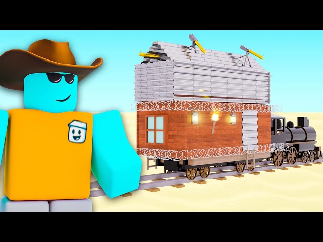 I Built a House on the NEW Cattle Car Train in Dead Rails