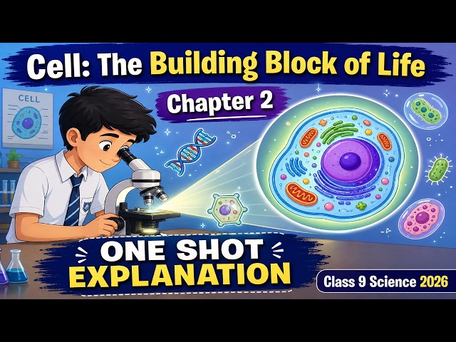 Cell The Building Block of Life | Class 9 Science Chapter 2 Full Explanation 2026 | Exploration Book
