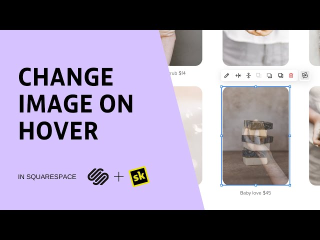 How to Change an Image on hover in Squarespace