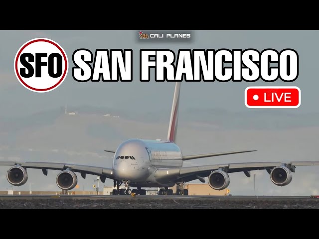 KSFO LIVE |  DEC 14, 2025 | SAN FRANCISCO INT AIRPORT  LIVE STREAM WEBCAM IRL