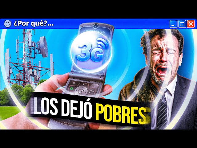 POR QUÉ La Red 3G Hizo QUEBRAR a TODO el MUNDO 📉