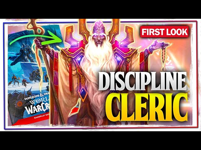 The NEW Discipline Cleric, Blood Elf and Troll are Here!