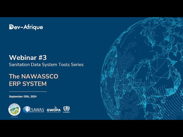 Webinar 3: The NAWASSCO ERP System