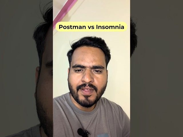 Still you are using postman? #shorts #techhelp