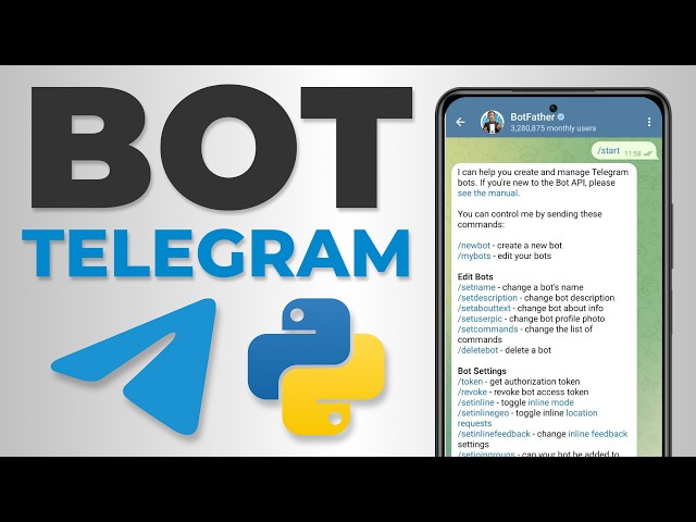How to Create a Telegram Bot with Python? (Easy)