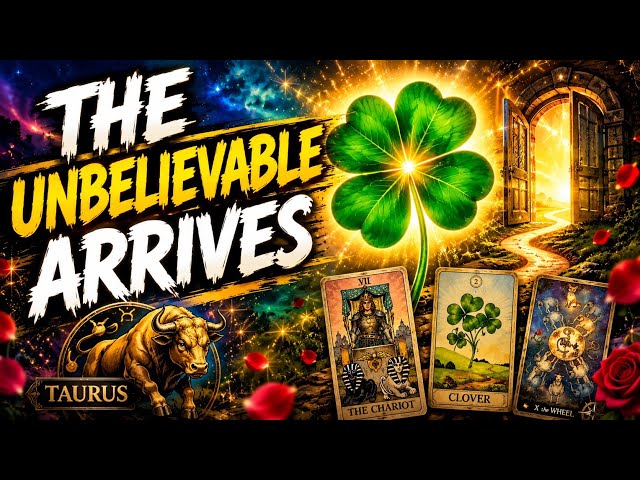 Taurus🍀OUT OF NOWHERE COMES THIS UNBELIEVABLE NEWS !!! ♉️Tarot