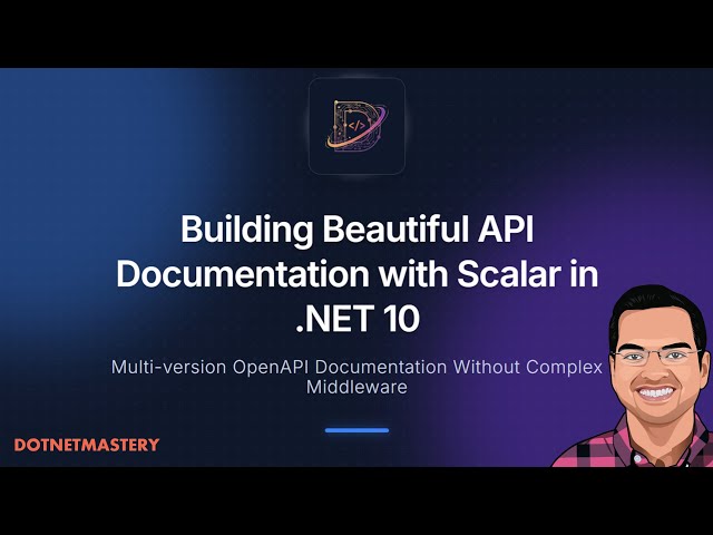 API Versioning with Scalar: Multiple Documents in .NET 10