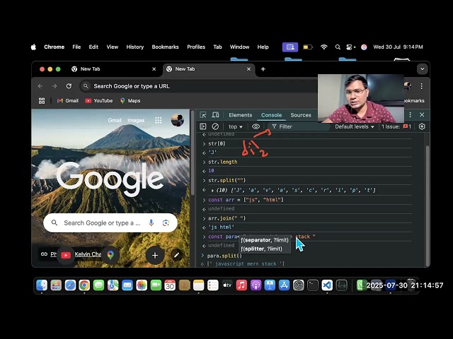 javascript live class- Explain ALL String Methods in one class.