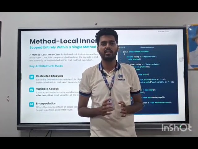 Inner Classes in JAVA | JAVA Programming